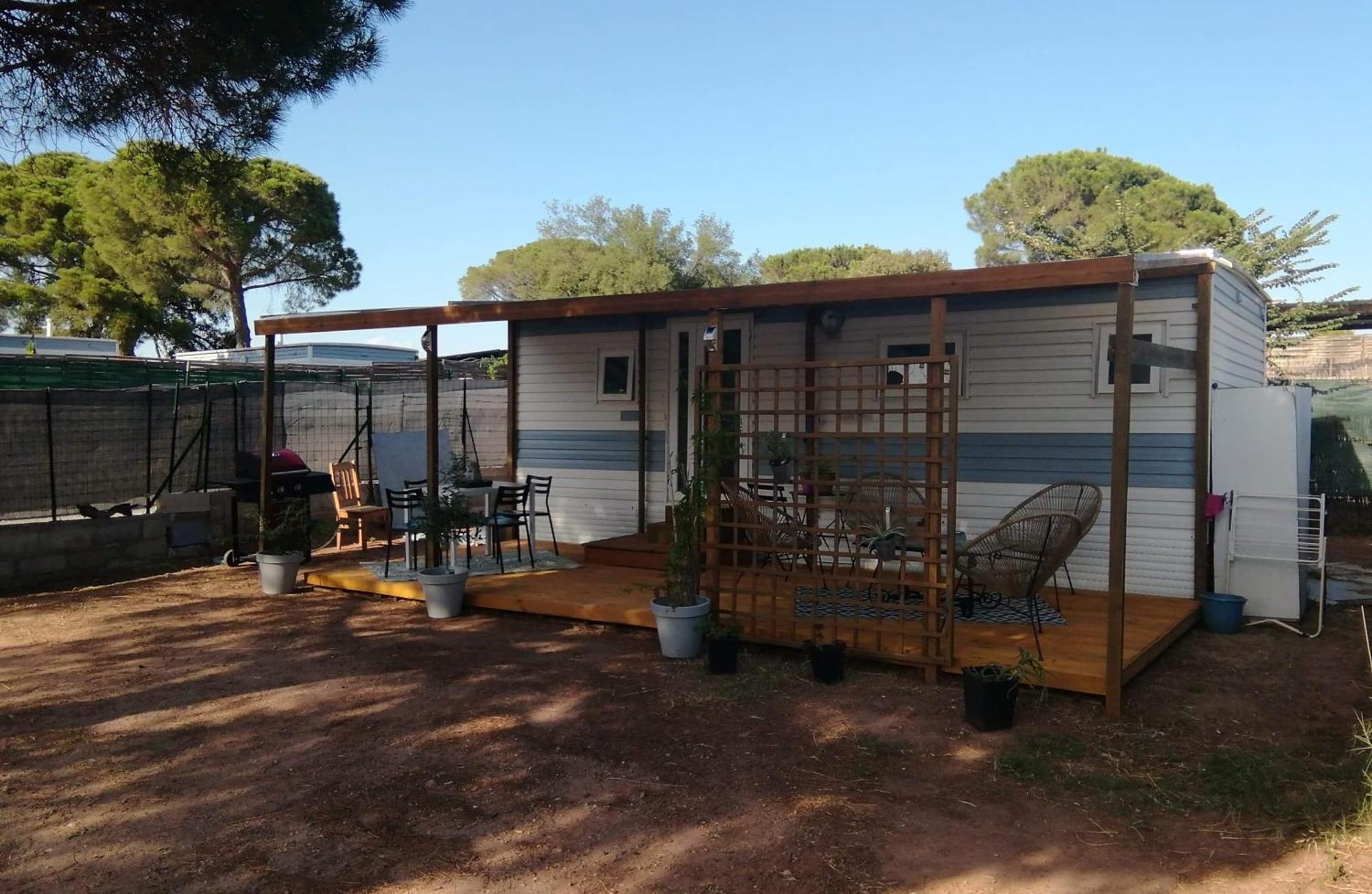 Vacances Mobilhome à Fréjus sur terrain privé Habitación foto